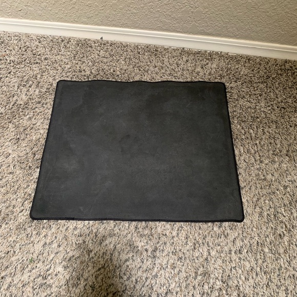 The Mousepad Company Strata Liquid Red/ Yellow/Black 18”x15” - Picture 2 of 2